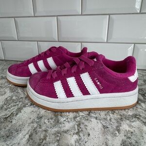adidas Kids Shoes in Purple and White